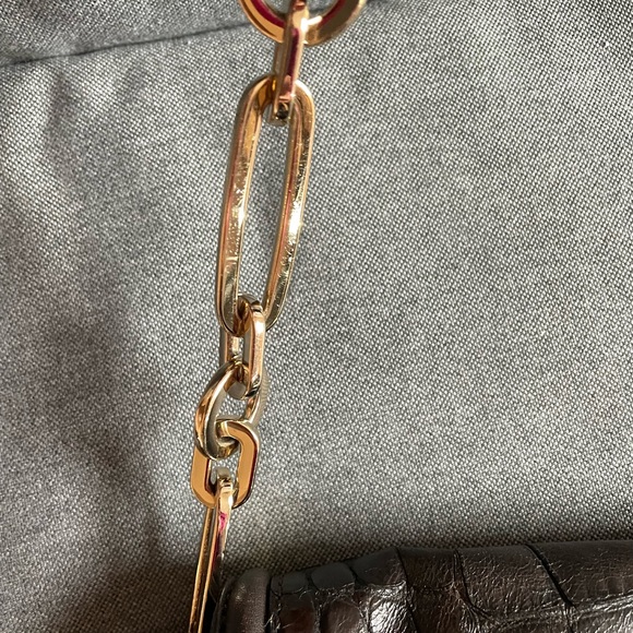 Coach Madison shoulder bag embossed croc espresso - Picture 4 of 16